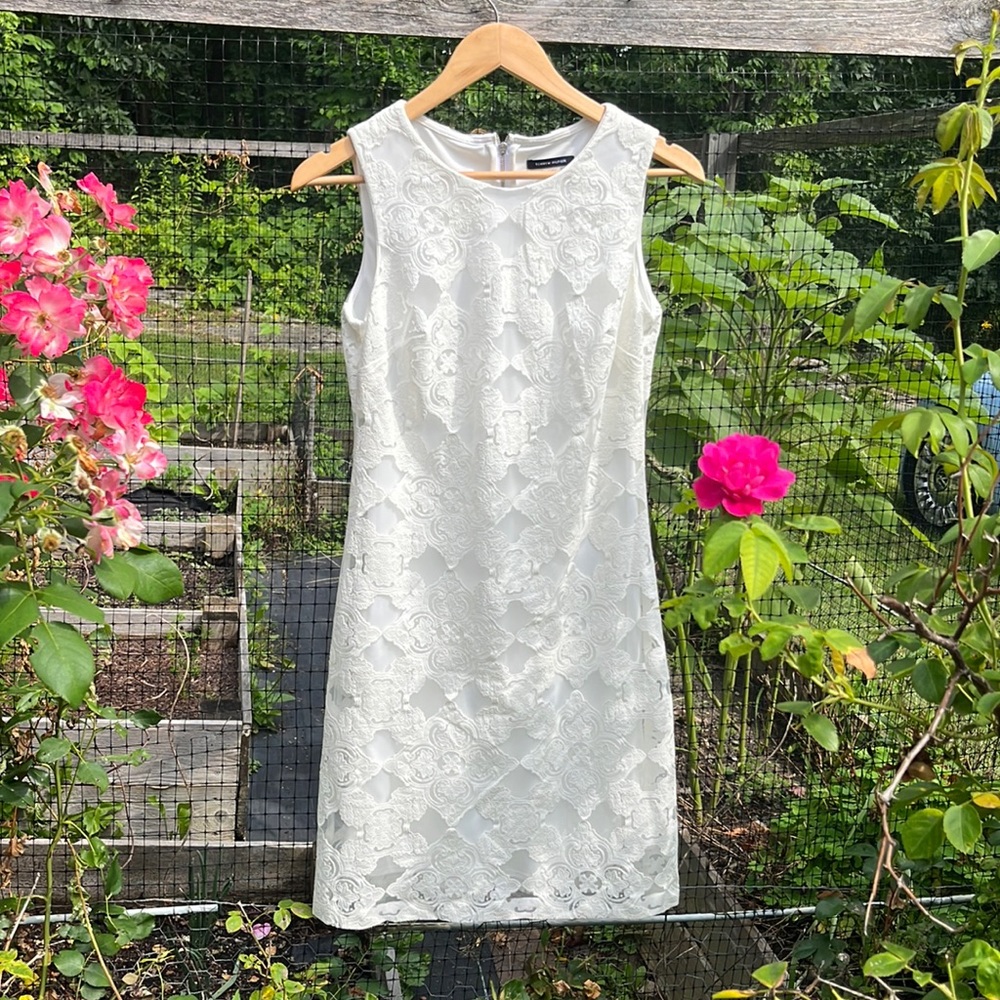 Tommy Hilfiger Sophisticated White Graduation Dress